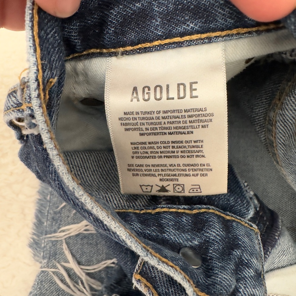 AGOLDE Reese Shorts sz 27 - Picture 3 of 4